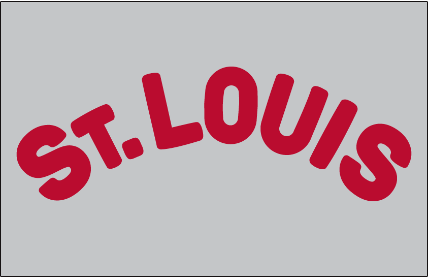 St.Louis Cardinals 1900-1908 Jersey Logo iron on paper